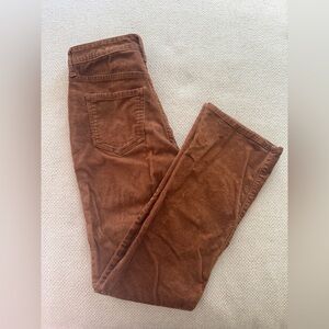 Old Navy Tan Corduroy Extra High Rise Kicker Bootcut Pants